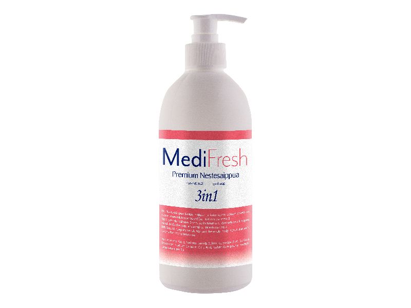 MediFresh Premium nestesaippua 3in1 500 ml pumppupullo 