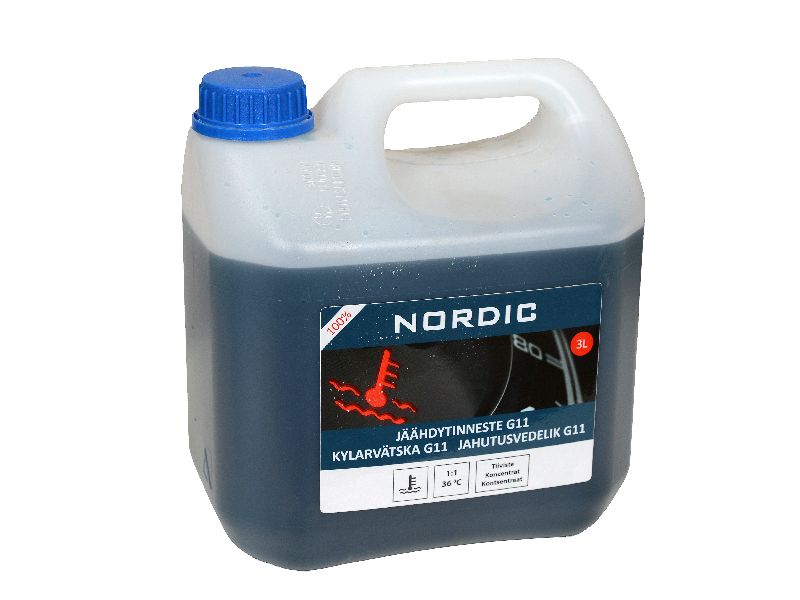 NORDIC Jäähdytinneste G11 100% 3 L