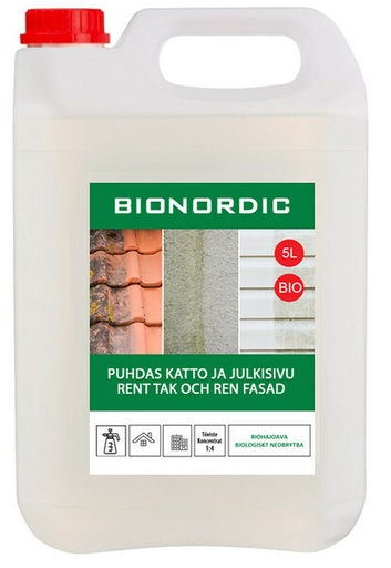 [91461] BIONORDIC Puhdas katto ja julkisivu 5 l